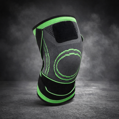 Premium Compression Knee Brace – High-Elasticity Joint Support Sleeve with Adjustable Dual Tension Straps