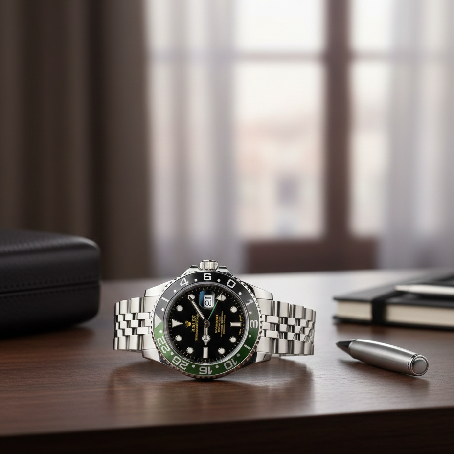 Rolex Watch Elegant Design Luxury Timepiece With Stylish Appearance